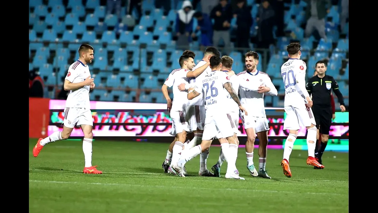 CFR Cluj, EGALATĂ de Oțelul Galați în minutul 90+6. S-a marcat un eurogol: „Un șut care îți intră o dată la 100 de execuții”