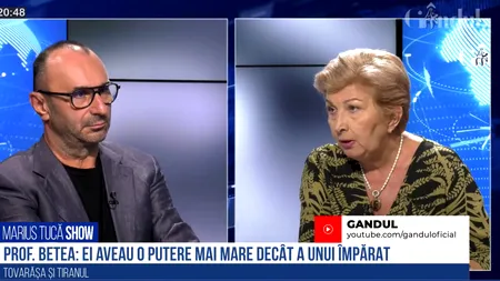 VIDEO | Prof. univ. dr. Lavinia Betea, despre perioada comunistă din România: „Era o putere mai mare decât a unui împărat sau a unui rege, pentru că acela nu dispunea de mijloacele de control pe care le avea Ceaușescu în secolul 20”