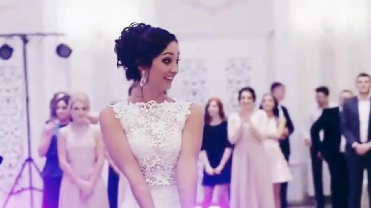 Moment emoționant la o nuntă din Chișinău. Ce s-a întâmplat după ce mireasa a aruncat buchetul