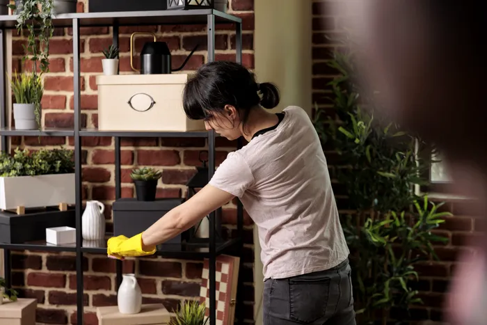 Job neobișnuit. Cu cât ești plătit pentru a te filma în timp ce faci curățenie