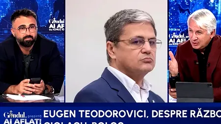 Eugen Teodorovici: „Ăsta e un guvern de penali”