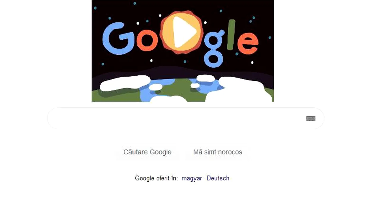 Ziua Pământului 2019. Google aniversează Ziua Pământului prin intermediul unui doodle. Sărbătoarea, înființată în urmă cu 50 de ani de un senator american