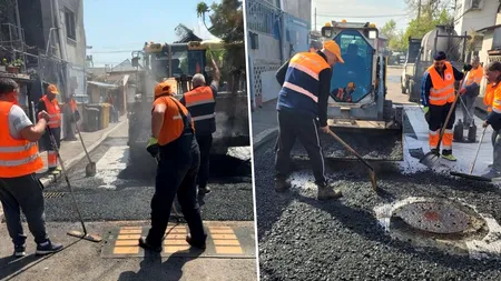 (P) Infrastructură 5: Lucrări finalizate pe trei străzi din Sectorul 5