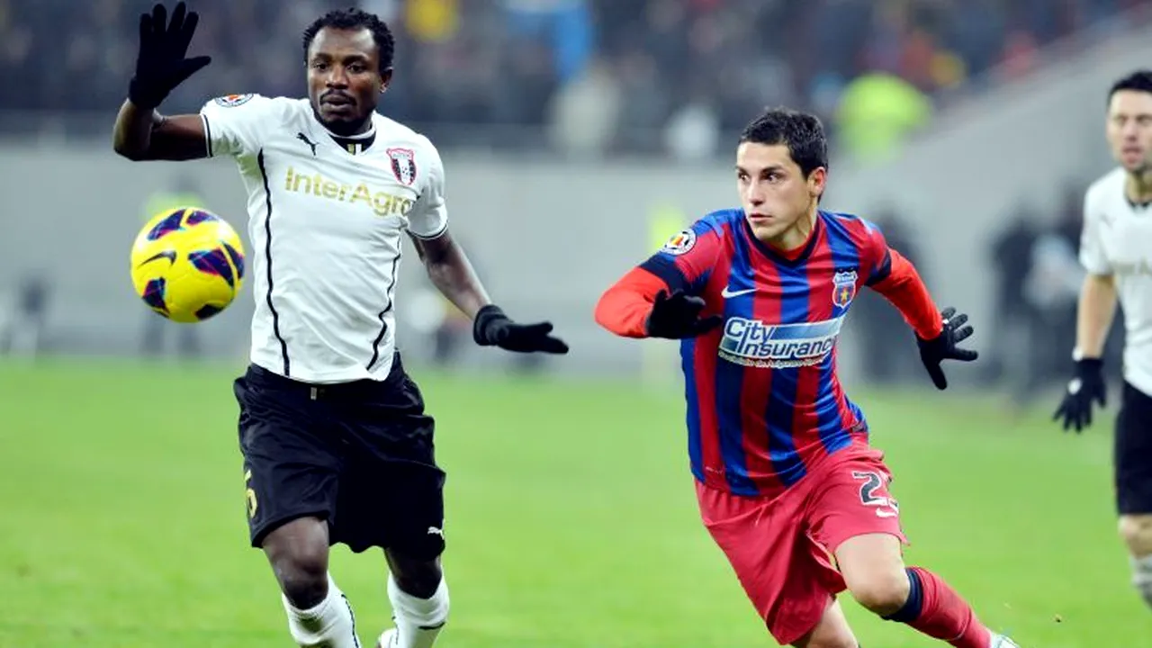 Astra - Steaua LIVE în restanța etapei a 2-a a Ligii I