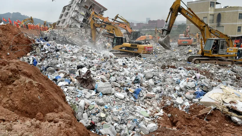 Zeci de morți în China, în urma unei alunecări de teren