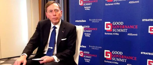 David Petraeus, fost șef al CIA: Din partea Rusiei, există o amenințare mai îngrijorătoare pentru România decât cea militară