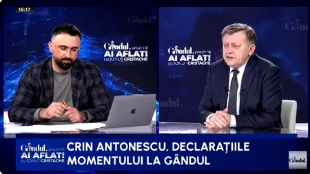 Crin Antonescu: „Marco Rubio va fi un foarte bun secretar de stat”
