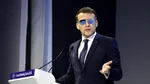 Saga ochelarilor lui Macron continuă. Președintele francez a purtat ochelari de soare în timp ce a susținut un discurs la Davos