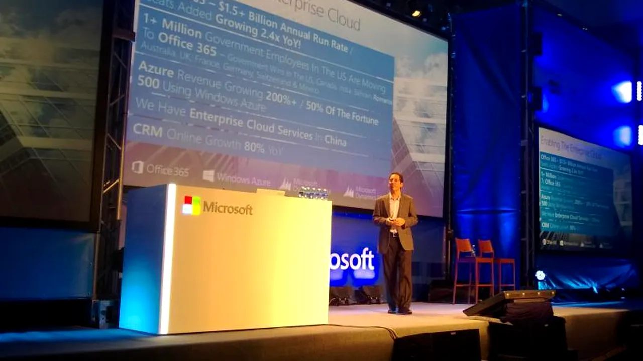 MICROSOFT SUMMIT 2013. Vicepreședintele Microsoft: Apple și Google ignoră segmentul enterprise. Vrem ca următoarea Facebook să fie construită pe platforma Azure