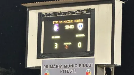 FC Argeș se salvează pentru moment și merge la BARAJUL de menținere în Superliga! Chindia Tărgoviște a retrogradat la inaugurarea stadionului