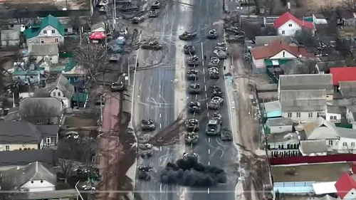 Pentagon: Trupele ruse au adoptat poziții defensive lângă Kiev