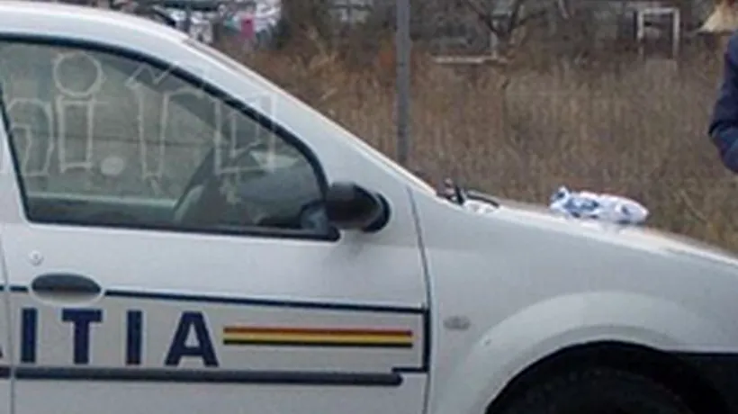 FOTO: Ce scrie pe această mașină de poliție din România