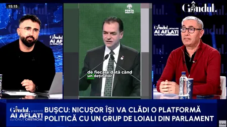 Doru Bușcu: „Dacă nu își poate face partid, Nicușor Dan va apela la SERVICIILE serviciilor”