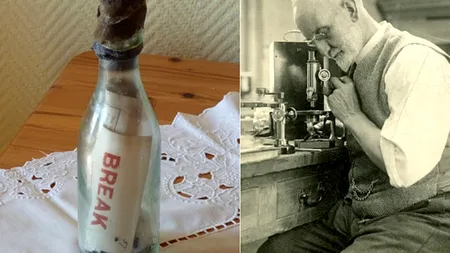 A fost descoperit cel mai vechi mesaj dintr-o sticlă plutitoare. Ce conține