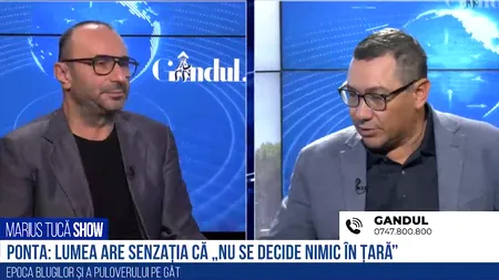 VIDEO Ponta: „Nu cred că va exista un partid suveranist în România. Turcia și Polonia sunt de 1.000 de ori mai respectate ca noi”