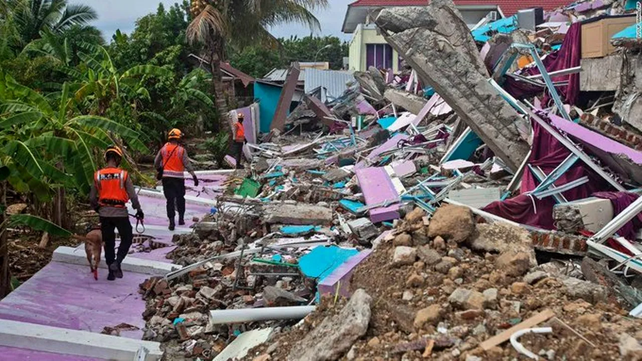 Un cutremur cu magnitudinea de 7,3 s-a produs în Indonezia