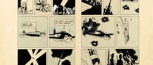 Pentru ce sumă a fost vândută la licitație o bandă desenată cu Tintin