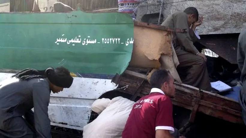 Cel puțin 24 de morți în Egipt, într-o coliziune între un tren și mai multe vehicule
