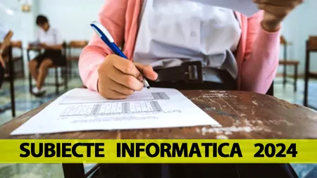 BACALAUREAT 2024 | Acestea sunt subiectele de la Informatică. Problema care a dat bătăi de cap elevilor