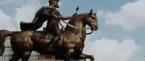 Cum a fost restaurată în „cromatică occidentală statuia lui Mihai Viteazul din Târgoviște. Localnic: „Arată oribil, chicios