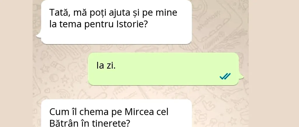 BANCUL de miercuri | Cum îl chema pe Mircea cel Bătrân în tinerețe?