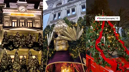 Top 10 locuri decorate de Crăciun din București pe care să NU le ratezi! VIDEO