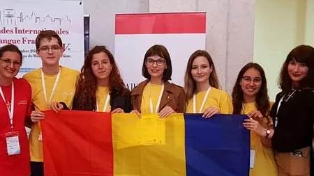 România pe podium: Elevii au obținut nouă premii la Olimpiada Internațională de Limba Franceză - FOTO 