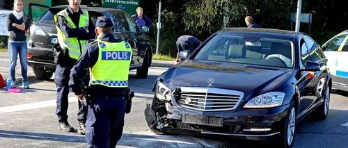 Regele Suediei a fost implicat într-un accident de automobil la Stockholm