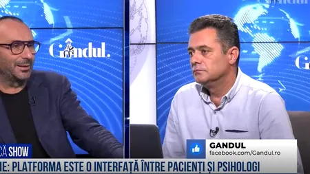 VIDEO | Gabriel Costache, psiholog: „Platforma este o interfață între pacienți și psihologi”