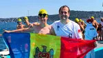 Premierul Republicii Moldova, Vasile Tofan, a traversat Bosforul înot alături de fiul său: „Nu puteam să-mi încalc promisiunea”