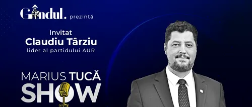 Marius Tucă Show începe miercuri, 12 aprilie, de la ora 20.00, live pe gândul.ro