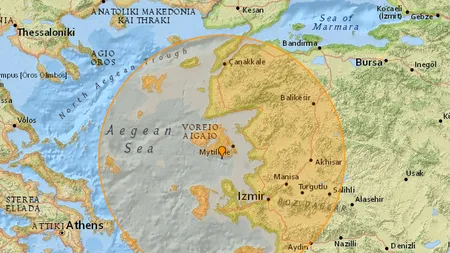 Cutremur de 6,3 grade în Marea Egee, resimțit în Grecia și Turcia