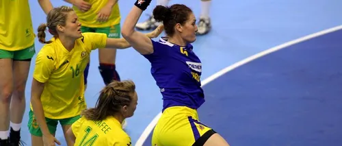 România a învins Australia, scor 32-13, la CM de handbal feminin din Serbia
