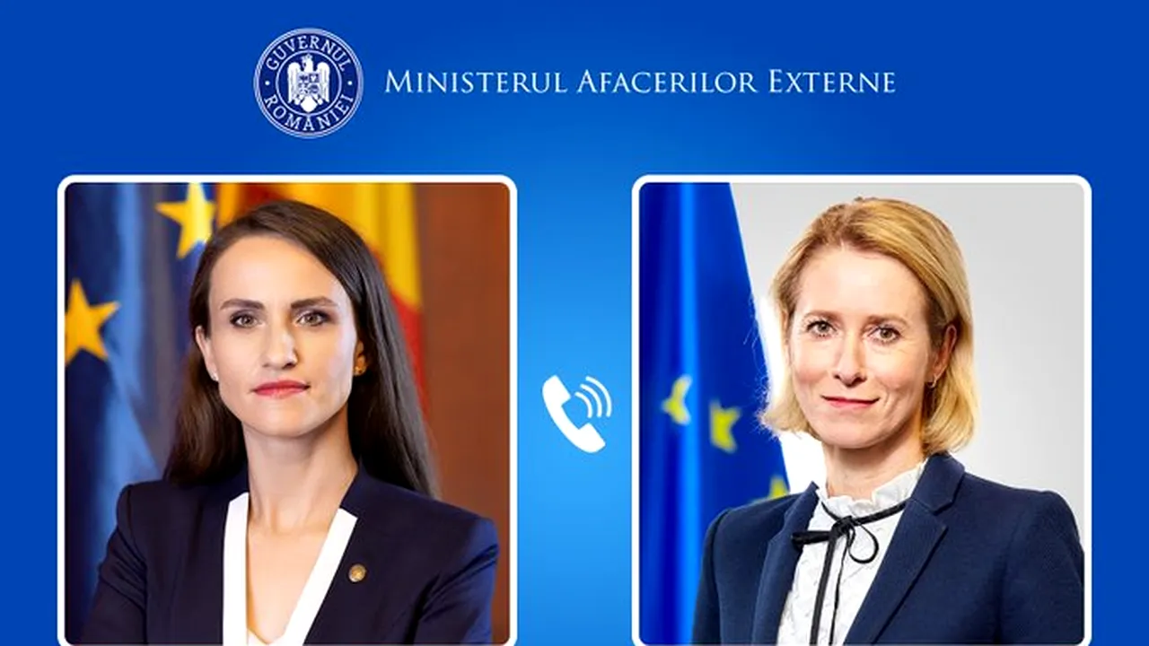 Oana Țoiu, DISCUȚII cu Kaja Kallas. Marți are loc întâlnirea în format online a liderilor Consiliului European