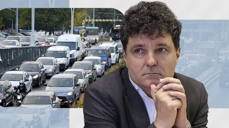 Traficul de coșmar din București, de la „soluțiile” și „specialiștii” lui Nicușor Dan, la realitatea cruntă. Capitala, o parcare imensă de la semafor