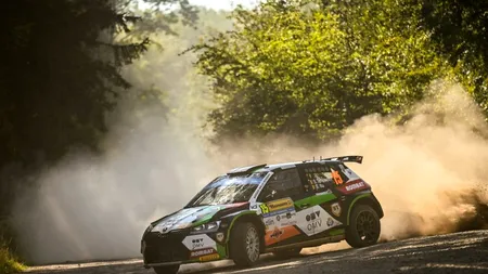 Performanță de SENZAȚIE! Avem un român lider la juniori în Campionatul European de Raliuri