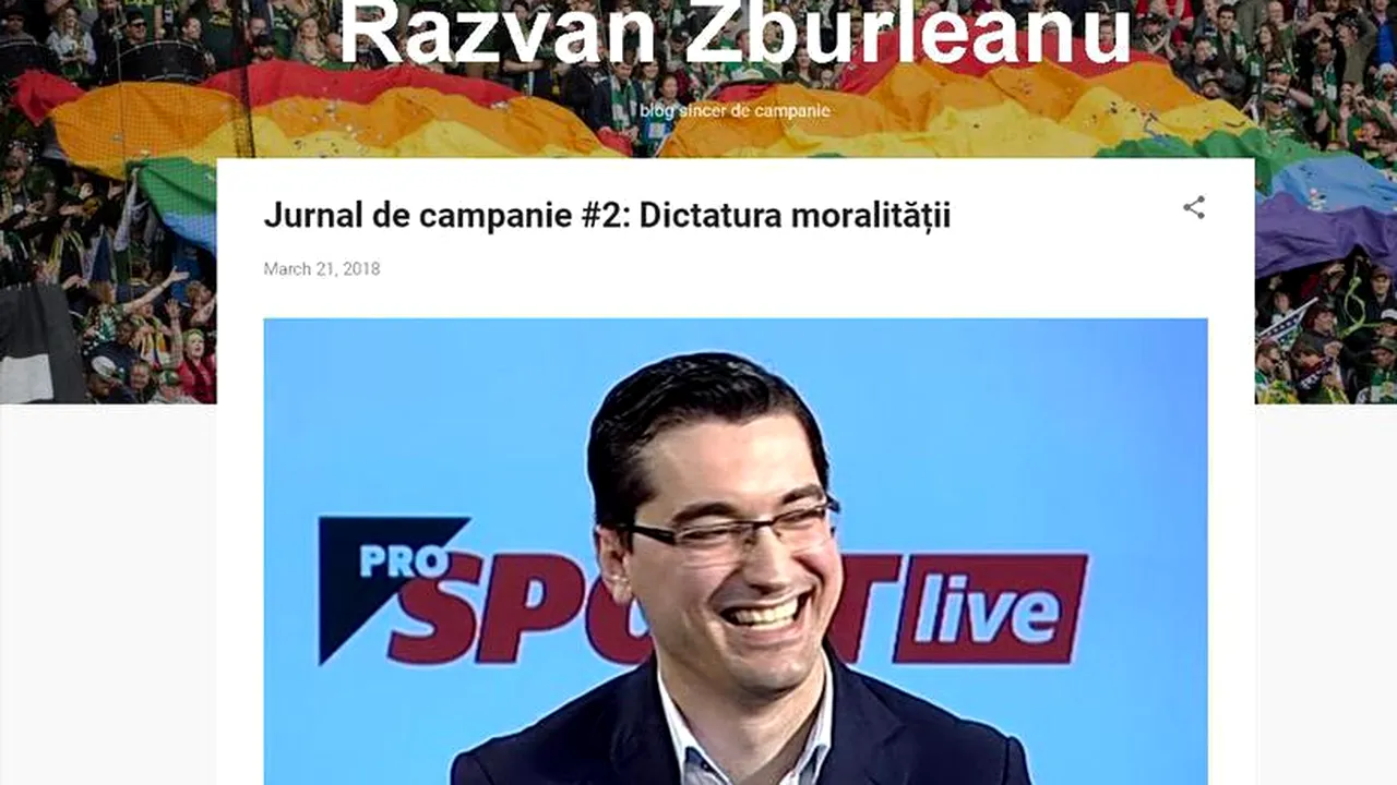 Un site neasumat folosește abuziv imaginea ProSport și îl asociază pe Burleanu cu comunitatea gay