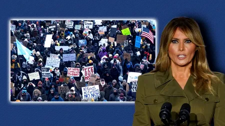 Prima Doamnă a Americii, Melania Trump, a îndemnat cetățenii SUA la unitate, pe fondul protestelor împotriva agenților ICE din Minnesota