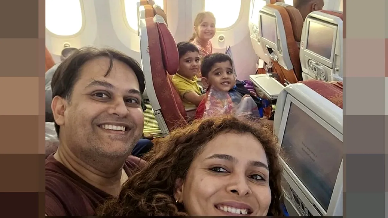 Familie de medici, cu trei copii, ultimul SELFIE din avionul morții prăbușit în India. Toți cinci urmau să înceapă o nouă viață în Regatul Unit
