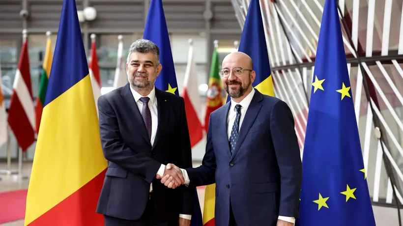 Președintele Consiliului European l-a asigurat pe premierul Marcel Ciolacu de susținerea sa față de aderarea României la Schengen
