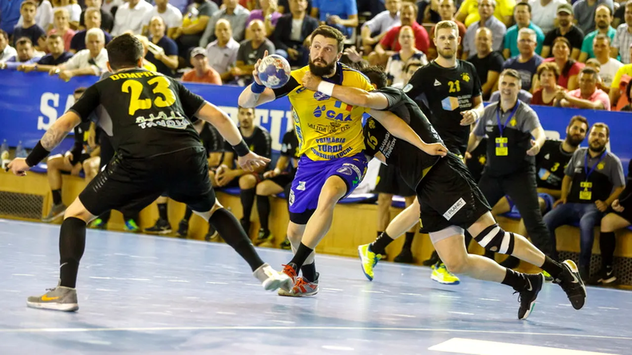 Un nou trofeu european pentru handbalul românesc: Potaissa Turda a câștigat Cupa Challenge la handbal masculin