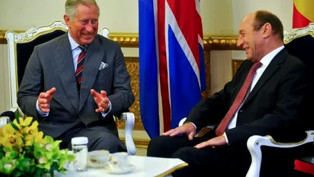 Președintele Băsescu îl primește luni pe Prințul Charles la Palatul Cotroceni