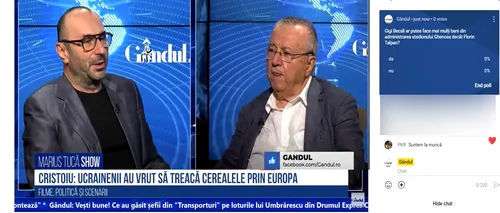 POLL Marius Tucă Show: „Gigi Becali ar putea face mai mulți bani decât Florin Talpan, din administrarea stadionului Ghencea ?”