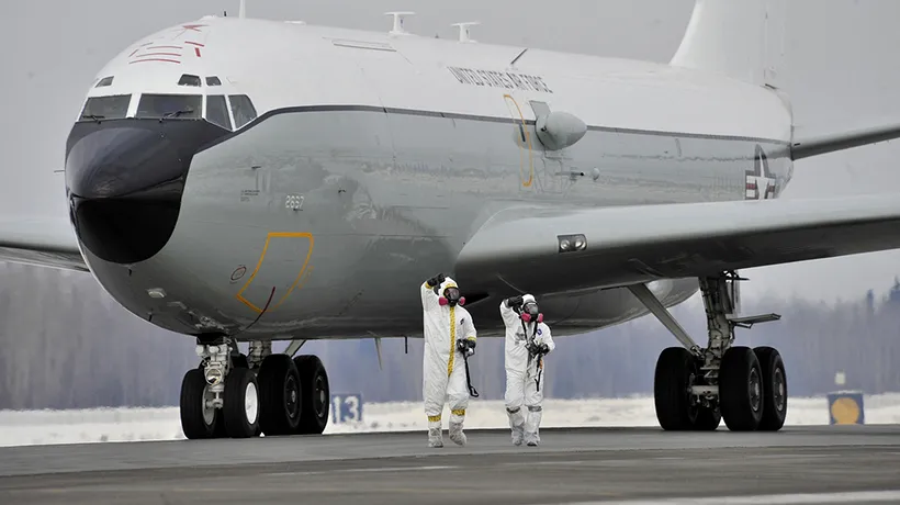 Acesta este avionul trimis de SUA pentru a-i monitoriza pe ruși, după o descoperire alarmantă în Europa de Est