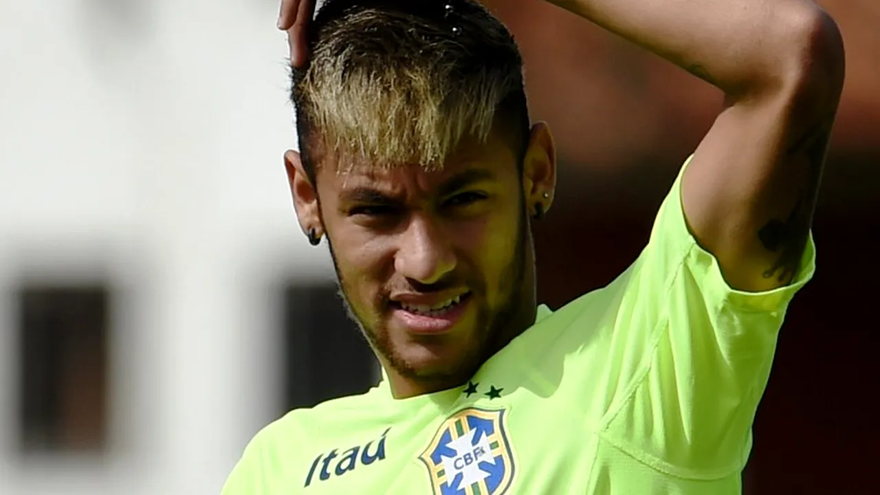 Neymar a lovit un suporter la finalul meciului cu Rennes 