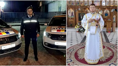 Polițist din Alexandria, prins beat și drogat la volanul unei mașini furate. În timpul liber, era diacon la o biserică