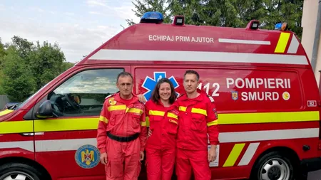 JUDEȚUL SIBIU. O femeie a născut în ambulanța SMURD care o ducea la spital
