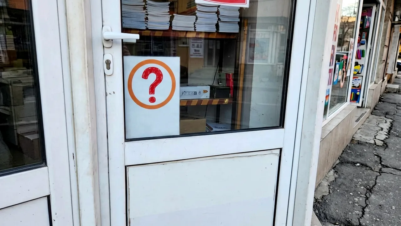 Afișul care a scandalizat Câmpia Turzii. Ce interdicție au pus proprietarii într-un magazin