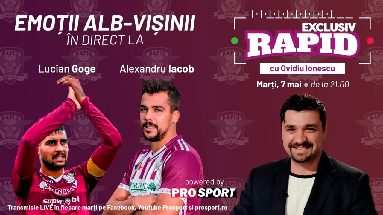 Lucian Goge și Alexandru Iacob sunt invitați la 