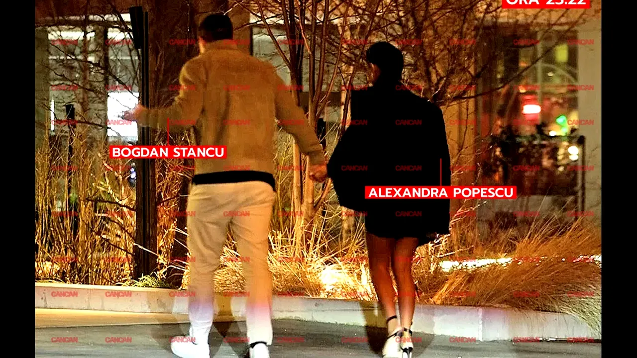 Internaționalul Bogdan Stancu se iubește cu o prezentatoare TV. Primele imagini cu noul cuplu